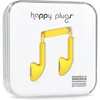 Happy Plugs Earbud Plus - Ecouteurs intra-auriculaires - Jaune