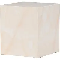 Venture Home York table d'appoint jaune clair.