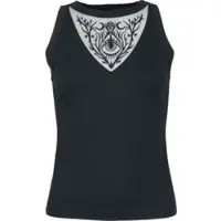 Gothicana by EMP Top Gothic de - The Void - M - pour Femme - noir - Taille M