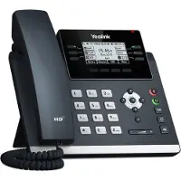 Yealink T42u Poe Voip Telephone Noir