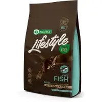 Nature´s Protection Alimentation Pour Chats Blancs Sans Céréales à Base De Poisson 1.5kg