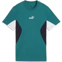 Puma T-Shirt fonctionnel 'Essentials' sapin / noir / blanc