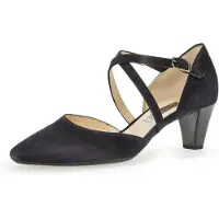 Gabor Escarpins 'Pump Damen 01.363.16 Echtleder in blau' bleu