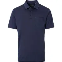 Casa Moda Regular Fit Polo bleu, Unicolore