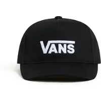 Vans Drop V Logo Snapback Junior Cap Noir Enfants