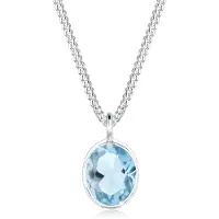 Elli Chaîne bleu clair / argent