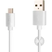 FIXED Câble USB-A vers USB-C, 1m, Data Cable, blanc
