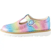 Next Ballerines bleu ciel / jaune fluo / rose