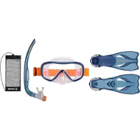 BEUCHAT Oceo Fms Snorkeling Set Bleu EU 24-26