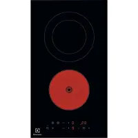 Electrolux LHR3233CK plaque Noir Intégré Céramique 2 zone(s)