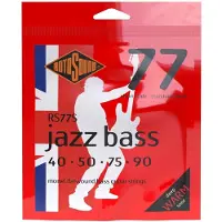 Rotosound RS77S Jazz bass - Jeu de cordes basse short scale - 40-90