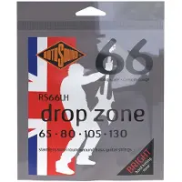 Rotosound RS66LH Drop Zone - Jeu de cordes basse - 65-130