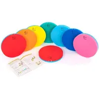 Suzuki Musical Instruments MP-8 Music Pad Do1 - Do2 1 octave (lot de 8)