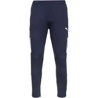 Puma Pantalon de sport 'Team Liga' bleu foncé / blanc