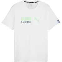 Puma T-Shirt fonctionnel vert / noir / blanc
