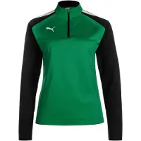 Puma Sweat de sport 'TeamLiga' vert / noir / blanc