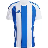 Adidas Striped 24 Short Sleeve T-shirt Bleu XL Homme