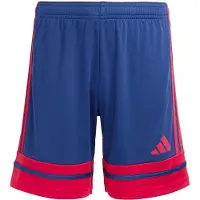 Adidas Pantalon de sport 'Squadra 25' bleu marine / rouge