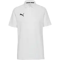 Puma T-Shirt fonctionnel 'TeamGoal' noir / blanc