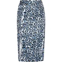 Faina Jupe 'Festive' opal / bleu clair / noir