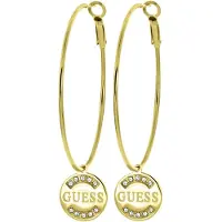 GUESS Boucles d'oreilles or / transparent