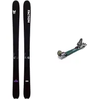 Faction - Packs skis de randonnée - Skis de randonnée - Pack La Machine Grom 2024 - Noir