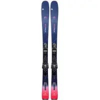 Dynastar - Packs (skis + fix) - Pack skis piste loisir - M-Cross W 78 + Xp10 2026 pour Femme en Bois - Taille 164 cm - Bleu