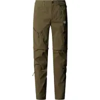 The North Face - Pantalon déperlant de randonnée - M Exploration Reg Tapered Convertible Pant New Taupe Green pour Homme en Nylon - Taille 38 - Vert