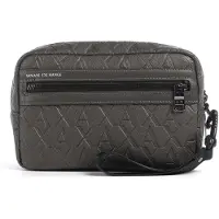 Armani Exchange pour homme. XM001272AF12133U6200 Trousse de toilette contemporaine marron (OSFA), Casuel, Polyester
