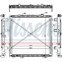 Nissens Radiateur, refroidissement du moteur