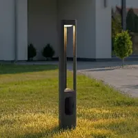 LUCANDE Luminaires d'extérieur , Pirron, Noir, Terrasse, Métal, Moderne