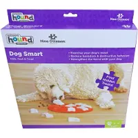 Nina Ottoson Dog Smart Jouet interactif rouge pour chien - 27 x 27 x 3,5 cm