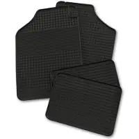 Petex Tapis en caoutchouc 4 pièces "Standard" universellement adapté à différentes voitures. Voitures