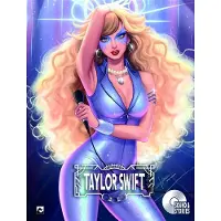 Dark Dragon Books Taylor Swift Variant Dazzler hommage cover - Esquivel