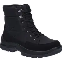 Josef seibel Alaska 50 : Bottines à lacets pour hommes, doublure chaude, couleur noire