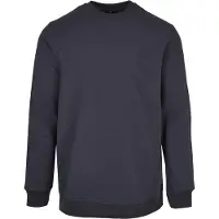 Build Your Brand Basic Crewneck Marine - Build Your Brand BB003 - Taille 4XL
