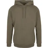 Build Your Brand Basic Hoody Olive - Build Your Brand BB001 - Taille 3XL