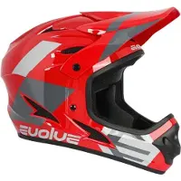 Evolve Storm Downhill Helmet Rouge L