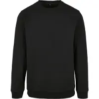 Build Your Brand Basic Crewneck Noir - Build Your Brand BB003 - Taille XS