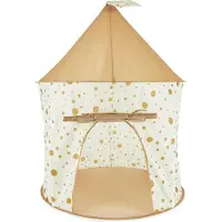 Bieco Pop Up Play Tent Dots Beige Enfants
