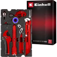 Einhell Kit de plomberie E-Case, 370527, 8 pièces