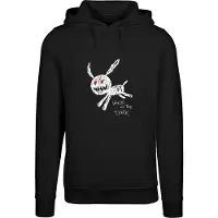 Mister tee Sweat-shirt 'Walk In The Dark' rouge / noir / blanc