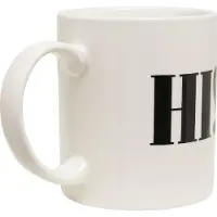 Mister tee Tasse 'Hi Bye' noir / blanc