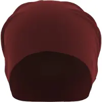 MSTRDS Bonnet 'Beanie' rouge foncé