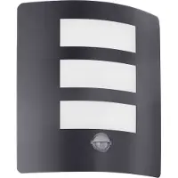 Eglo Rascino-E ude vaeg L235 E27 capteur IP44, Sort (E27, IP44)