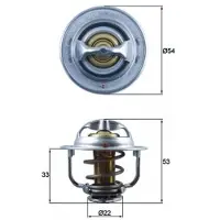 MAHLE ORIGINAL Thermostat d'eau TX 179 89D