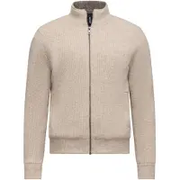 State of Art Cardigan Rib Structure Ecru