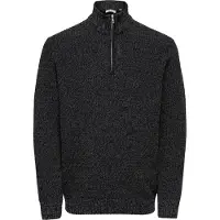 Only & Sons Pull-over 'ONSJoin' noir chiné