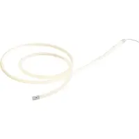QAZQA Guirlande lumineuse blanche avec prise 3m avec LED à intensité variable en Kelvin IP44 - Ropy