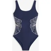 Bonprix Maillot sculptant avec imprimé placé, maintien léger